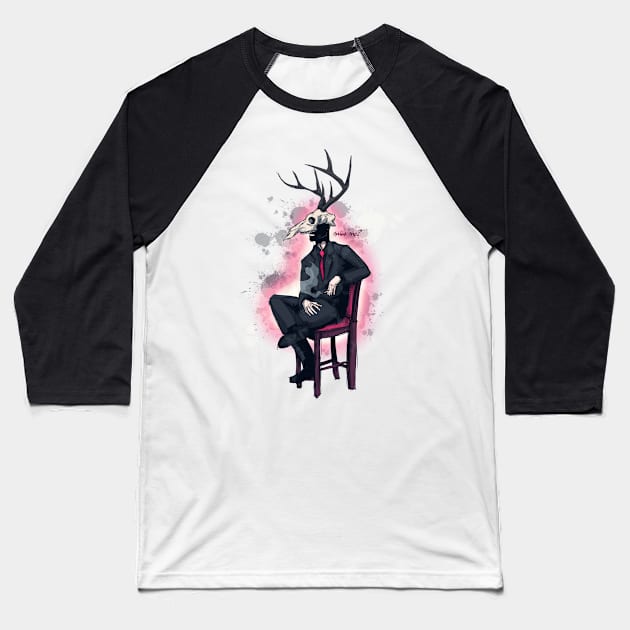 Deer Daddy 2: Miss Me? Baseball T-Shirt by LVBart